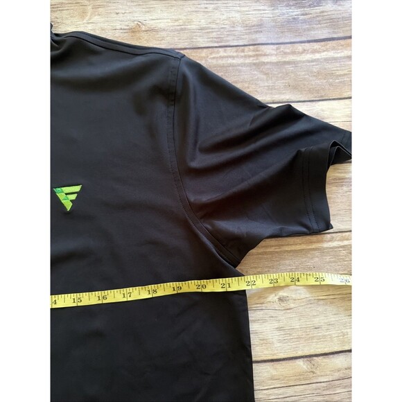 NWT Men's Peter Millar Crown Polo Medium Solid Black Pima Cotton Blend ME0Ek01S - Picture 6 of 10